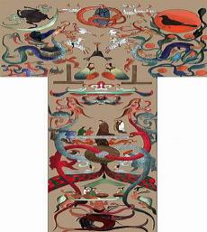 t形帛画在哪里出土